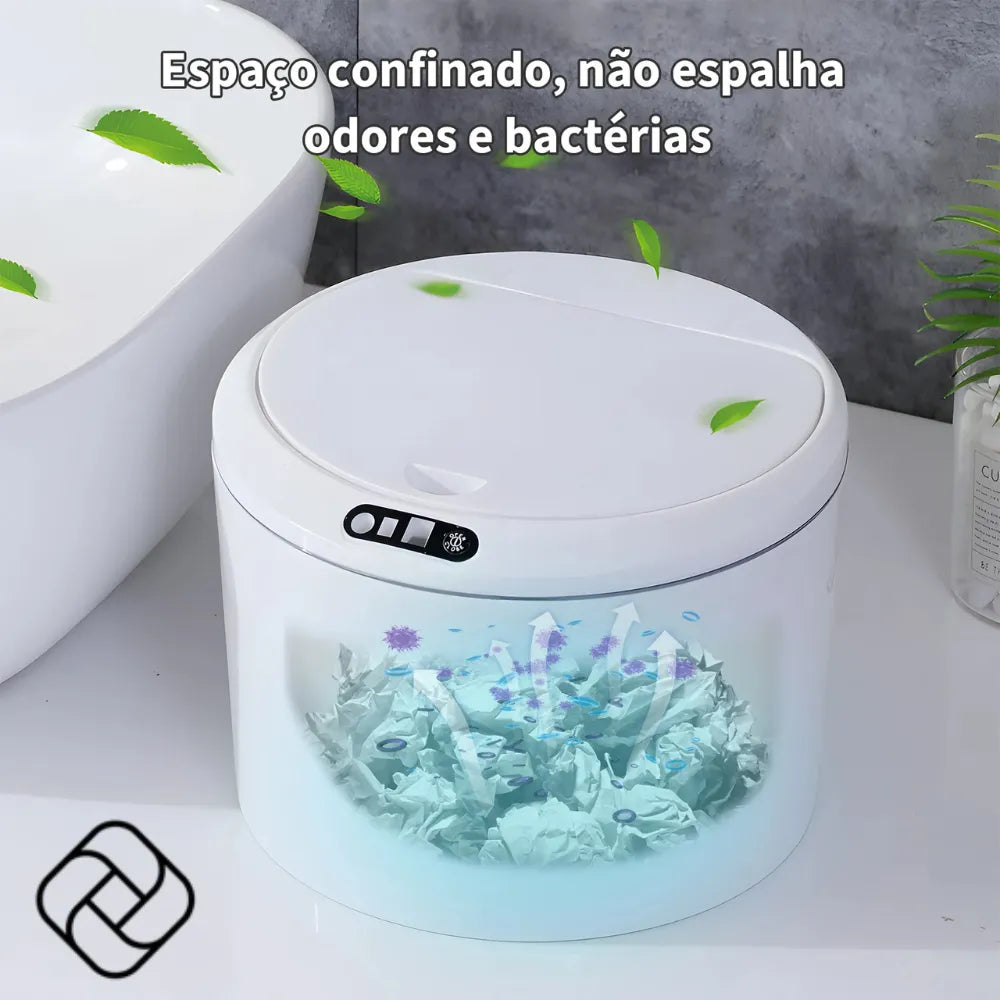 Lixeira com Sensor Inteligente - Moderniq