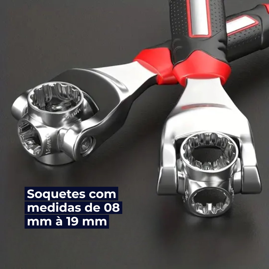 Chave Universal Multifuncional 48 em 1 MultiTorque™