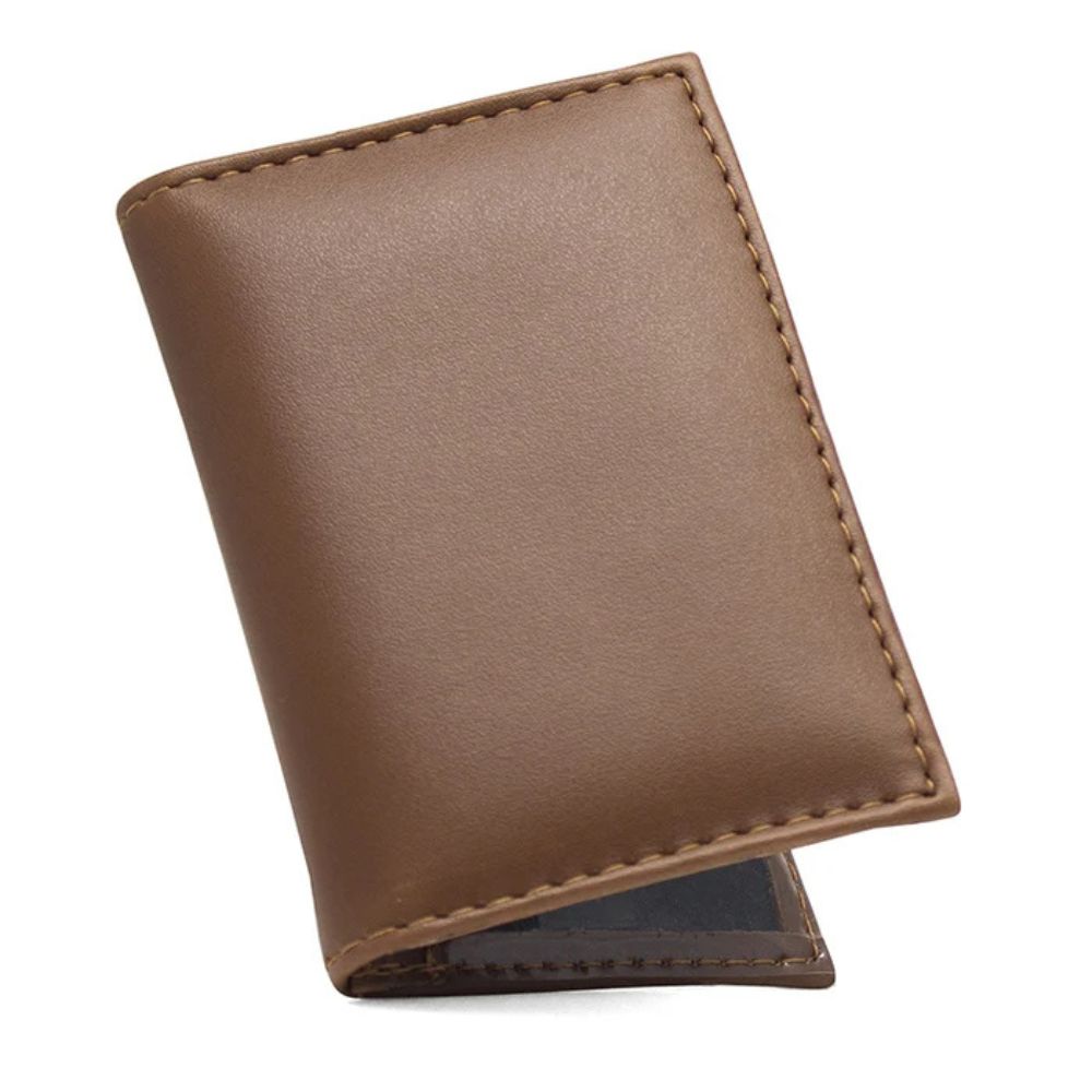 Carteira Slim Minimalista Masculina – Compacta para CNH e Cartões