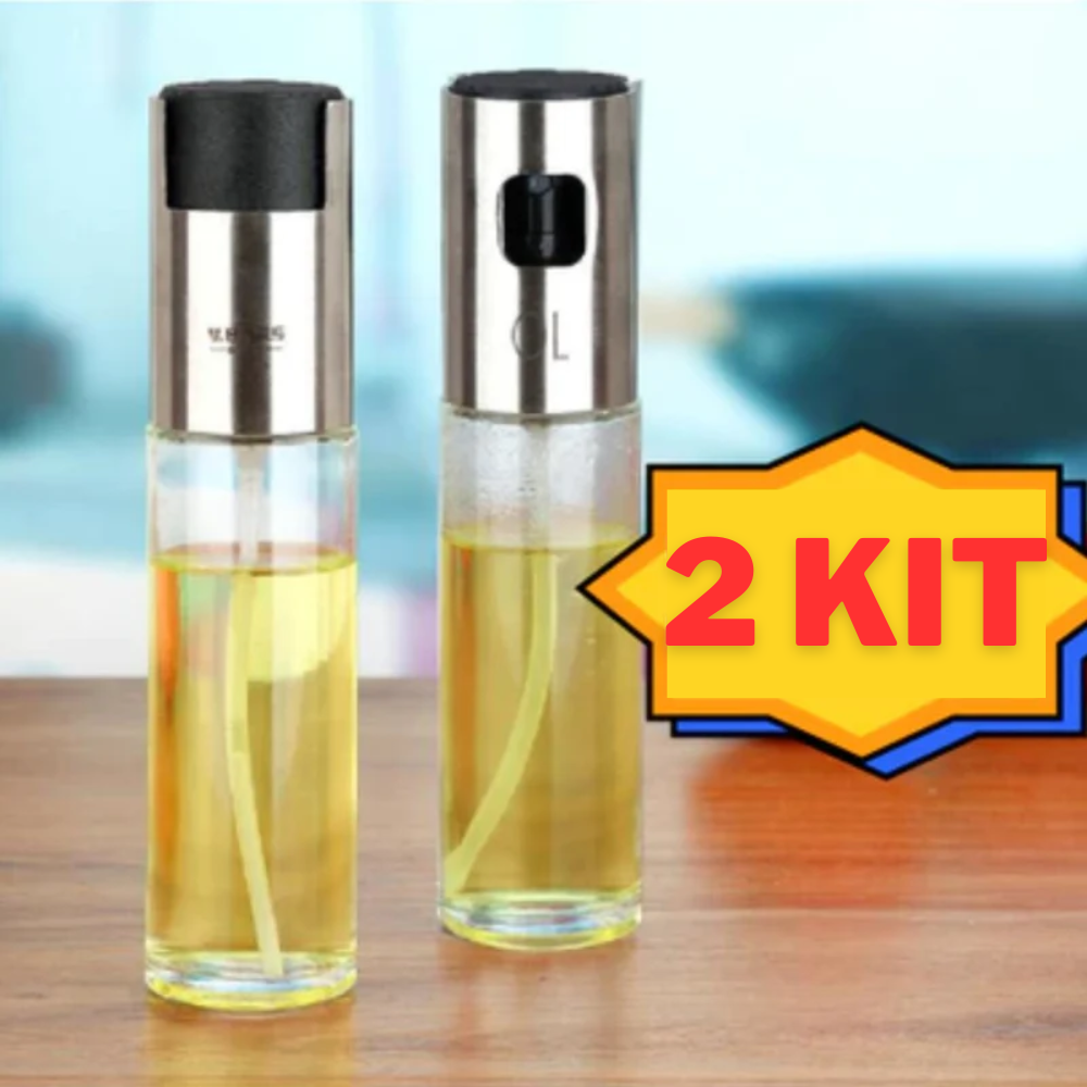 Borrifador Premium para Óleo e Temperos - SprayChef™ 🍳✨ [LEVE 3 e ECONOMIZE+]