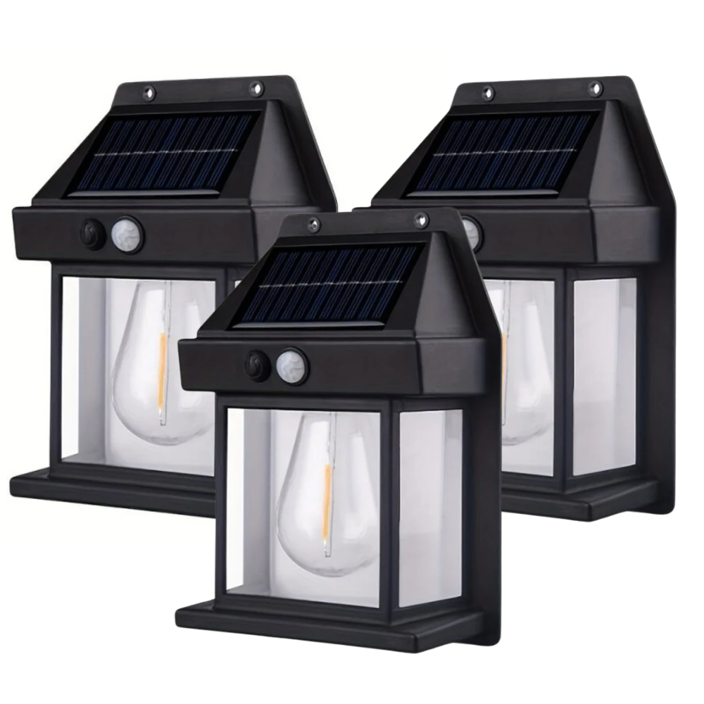 Refletor Solar LED com Sensor de Movimento | SolarGuard™ [LEVE 3 E ECONOMIZE!]